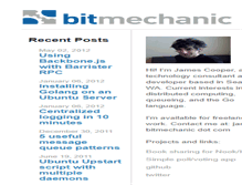 Tablet Screenshot of bitmechanic.com